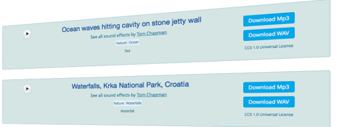 Our free sound effects now available as original wav files