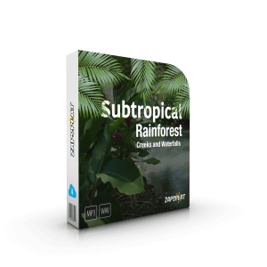 Pack Subtropical Rainforest Creeks and Waterfalls