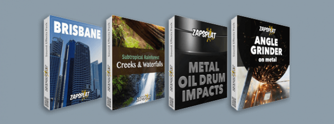 Free sound effects pack banner