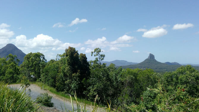 Glasshouse Mountains