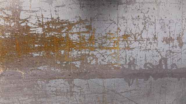 Huge metal scrapes, marker pens writing, drawing and more