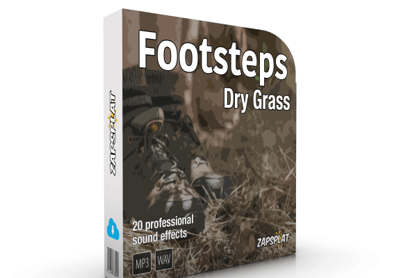 Pack Footsteps Dry Grass