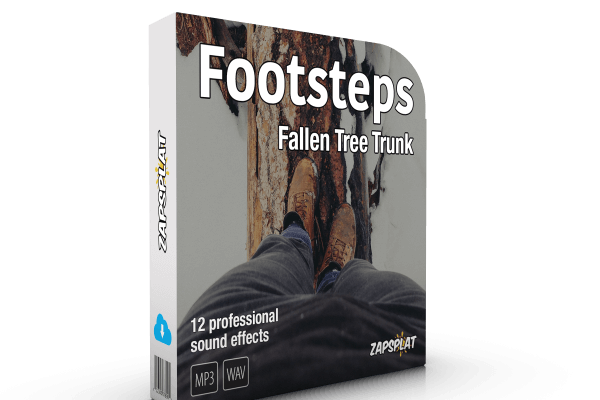 Pack Footsteps Fallen Tree Trunk