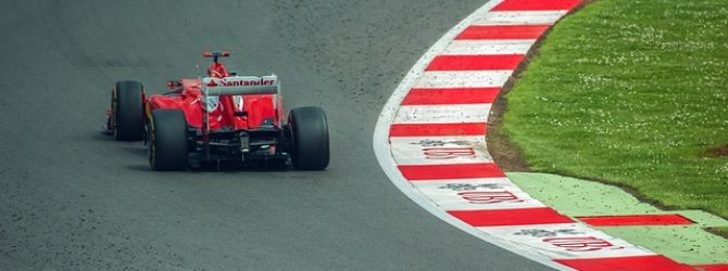 F1 racing car