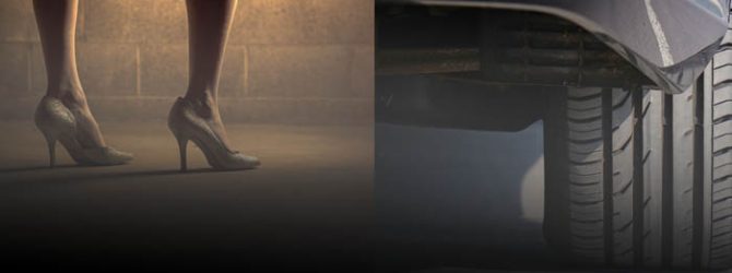 Footsteps and tyres pack banner