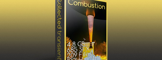 Combustion sound effects library