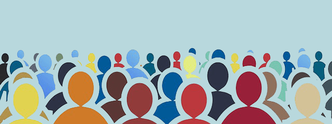 crowd of people illustration