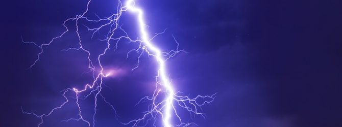 Thunder and lightning