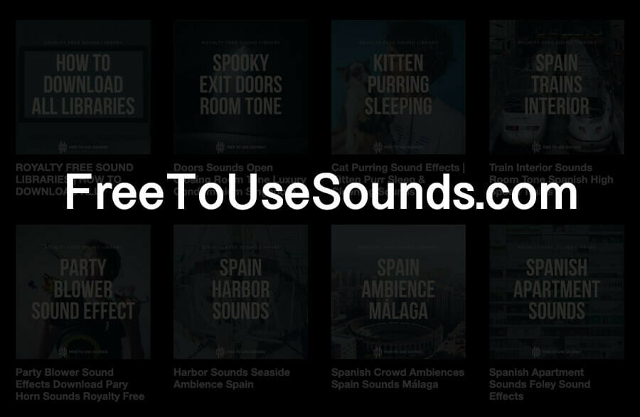 Free To Use Sounds