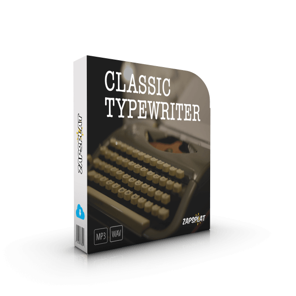 Classic typewriter sound effects pack