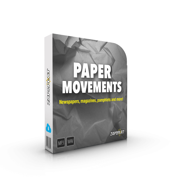 Paper Movements Sound Effects Pack