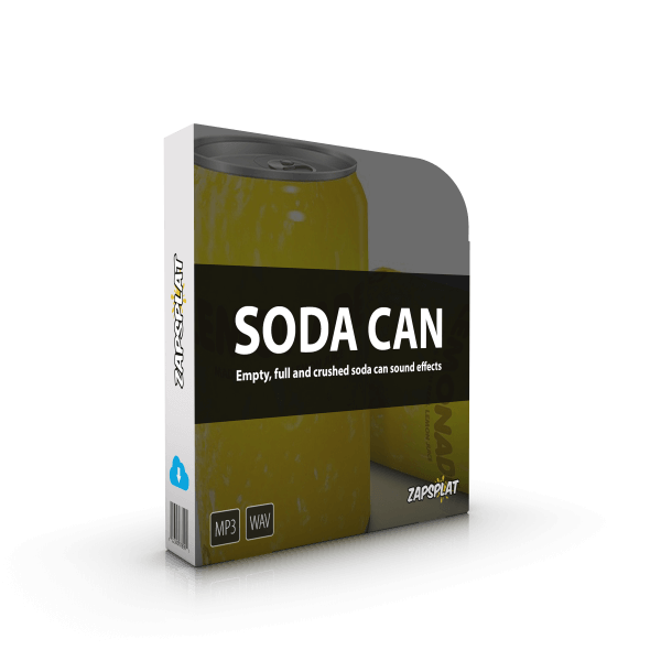 Free soda can sound effects pack