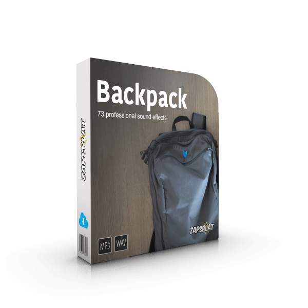 Backpack sound effects pack