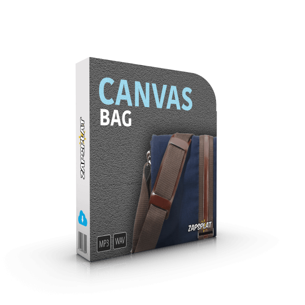 Free canvas bag sound effects