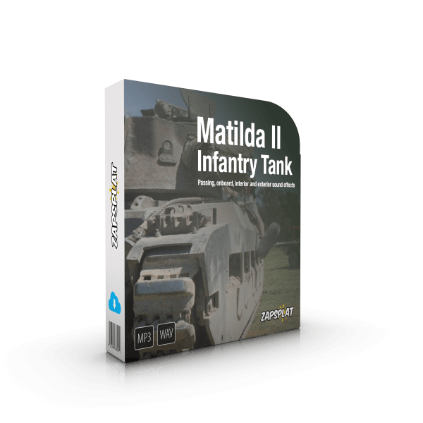 Matilda II infantry tank sound effects