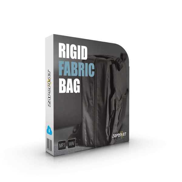 Free rigid fabric bag sound effects