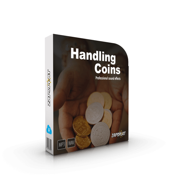 Free handling coins sound effects pack