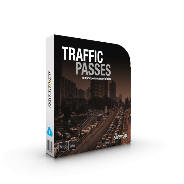 Free traffic passing sound effects pack