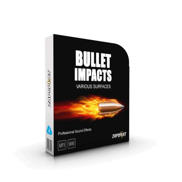 Bullet impacts sound effects pack