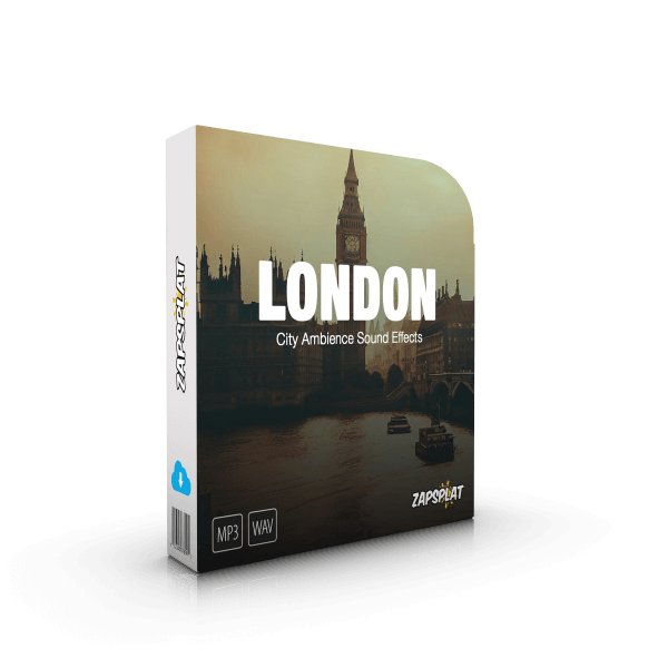 London city ambience sound effects pack