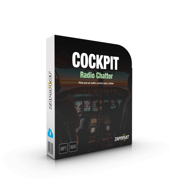 Free pilot cockpit ATC radio chatter sound effects pack
