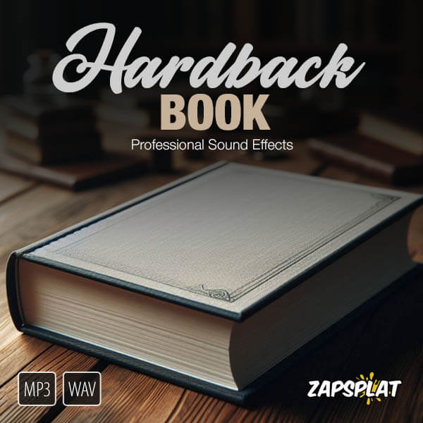 Hardback book sound effects