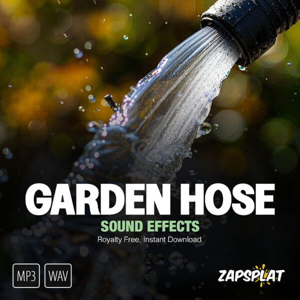 Garden hose sound effects