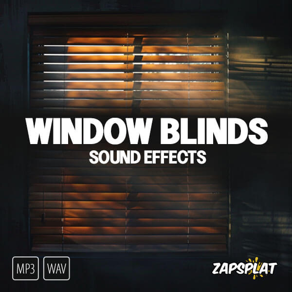 Window blinds sound effects