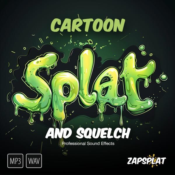 Cartoon Splat and Squelch Sound Pack