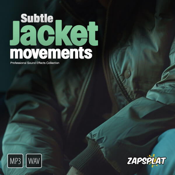 Subtle jacket movement sound effects