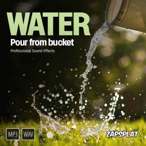 Download this pack of FREE Water Pour from Bucket sound effects