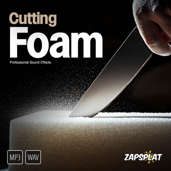 Cutting Foam Sounds Sound Pack
