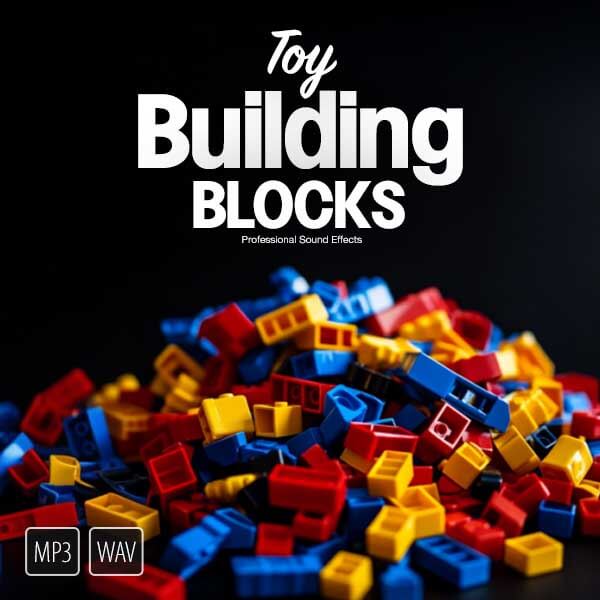 Toy building block sound effects