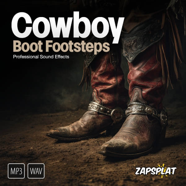 Cowboy Boot Footsteps Sound Pack