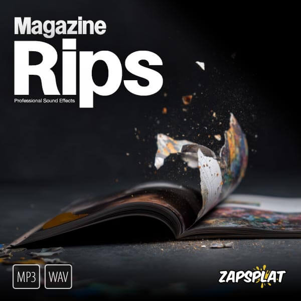 Magazine page rip sound effects