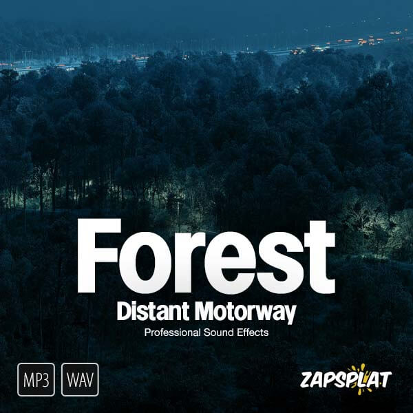 Forest Distant Motorway