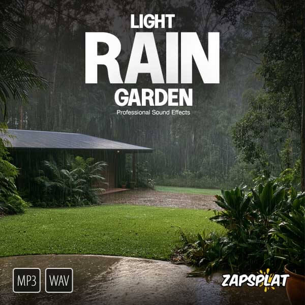Light Rain in Garden